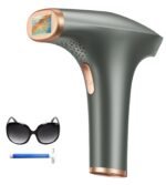 Haarlosy IPL Geräte Haarentfernung Laser - Schmerzfreie Haarentfernungsgerät mit 3 Erweiterte Funktionen HR/SC/RA, 9 Stufen, 999,900 Blitzen zu Hause für Frauen, Männer, Achseln, Bikini, Beine, Körper