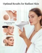 Haarlosy IPL Geräte Haarentfernung Laser - Schmerzfreie Haarentfernungsgerät mit 3 Erweiterte Funktionen HR/SC/RA, 9 Stufen, 999,900 Blitzen zu Hause für Frauen, Männer, Achseln, Bikini, Beine, Körper