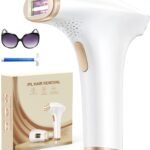 Haarlosy IPL Geräte Haarentfernung Laser - Schmerzfreie Haarentfernungsgerät mit 3 Erweiterte Funktionen HR/SC/RA, 9 Stufen, 999,900 Blitzen zu Hause für Frauen, Männer, Achseln, Bikini, Beine, Körper