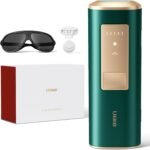 Ulike Air 2 IPL Geräte Haarentfernung für Damen und Herren mit Eiskühltechnik, nahezu schmerzfreie Ergebnisse, Sichere Alternative zur Laser Haarenentfernung, für Körper und Gesicht