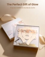 RENPHO LED-Rotlicht-Gesichtsmaske, Ein großartiges Valentinstagsgeschenke, Led Maske Gesicht Mit 324 LED-Lampen für eine umfassende Abdeckung des Gesichts, Drei Beleuchtungsmodi und kabelloses Design