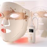RENPHO LED-Rotlicht-Gesichtsmaske, Ein großartiges Valentinstagsgeschenke, Led Maske Gesicht Mit 324 LED-Lampen für eine umfassende Abdeckung des Gesichts, Drei Beleuchtungsmodi und kabelloses Design
