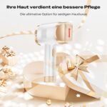21J IPL Geräte Haarentfernung mit 8℃ Eiskühlsystem, Laser Haarentfernung 9 Stufen & 600 NM Rotlicht, LCD-Touchscreen IPL Haarentfernungsgerät für Frauen Männer, Gesicht Arm Bikinizone Körper, Gold