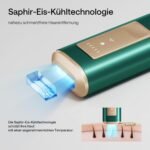 Ulike Air 2 IPL Geräte Haarentfernung für Damen und Herren mit Eiskühltechnik, nahezu schmerzfreie Ergebnisse, Sichere Alternative zur Laser Haarenentfernung, für Körper und Gesicht