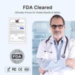 Photon Rotlichttherapie, FDA registriert, LED Gesichtsmaske mit QuadChip™ Technologie, 720 LEDs, PDT-Gerät mit Nahinfrarot für professionelle Hautpflege für Gesicht & Körper