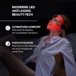 FAQ 202 Kabellose LED-Gesichtsmaske mit Reiseetui – Anti-Aging-Hautpflege mit 8 Lichteinstellungen – 600 Lichtpunkte zur Pickel-Behandlung & Gesichtspflege – Leicht, robust und reisefreundlich im Set