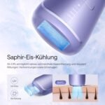 Ulike Air 3 IPL Geräte Haarentfernung für Gesicht und Körper zu Hause, Alternative zur Laserhaarentfernung, mit Saphir-Eiskühlsystem für schmerzfreie langanhaltende Ergebnisse, Lila
